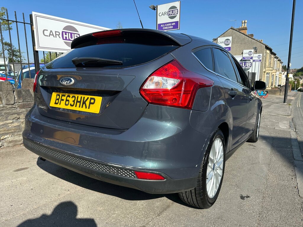 Ford Focus 1.6 Zetec Hatchback Euro 5 105 BF63HKP Grey #6