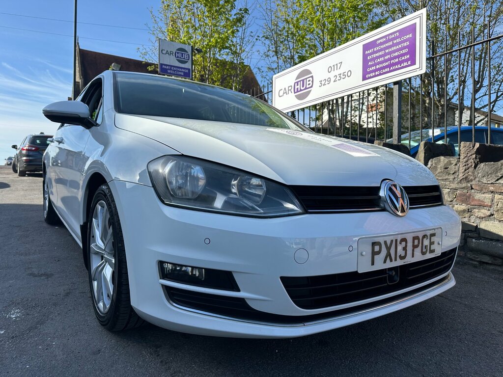 Volkswagen Golf 1.4 Tsi Bluemotion Tech Act Gt Hatchback Petro White