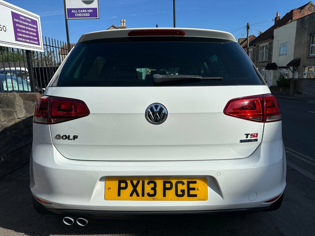 Volkswagen Golf 1.4 Tsi Bluemotion Tech Act Gt Hatchback Petro PX13PGE White #4