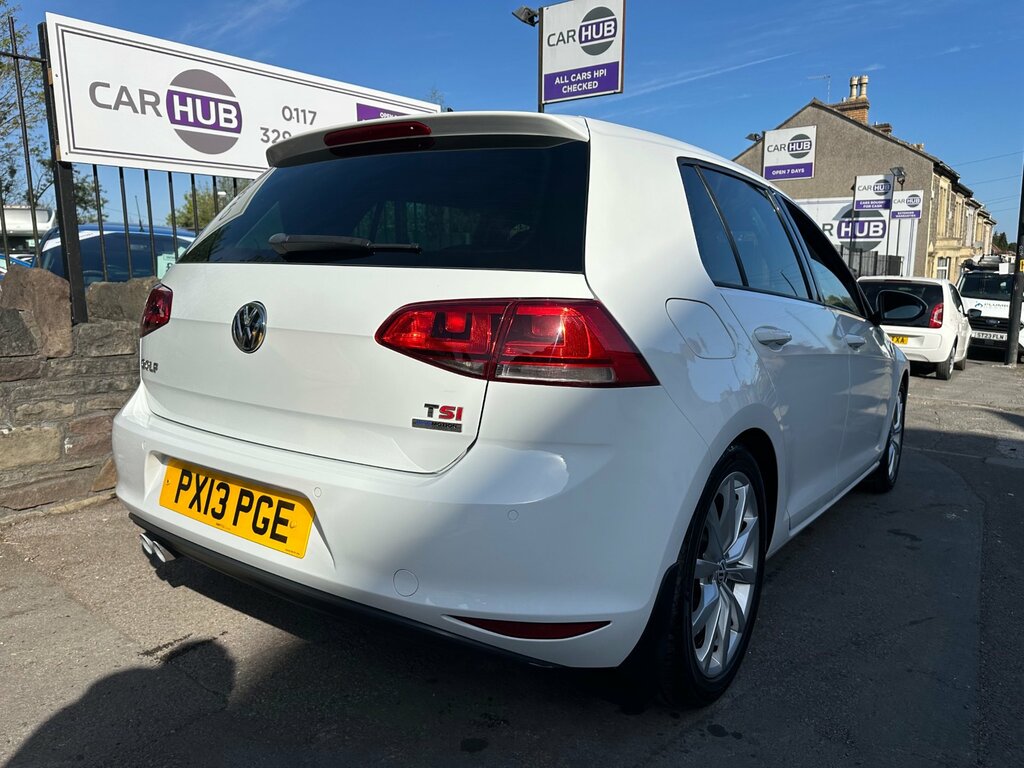 Volkswagen Golf 1.4 Tsi Bluemotion Tech Act Gt Hatchback Petro PX13PGE White #5