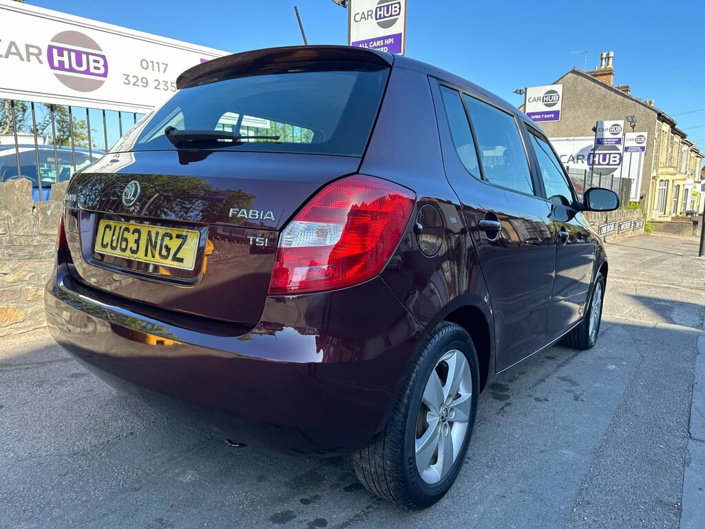 Skoda Fabia 1.2 Tsi Se Hatchback Euro 5 86 CU63NGZ Red #6