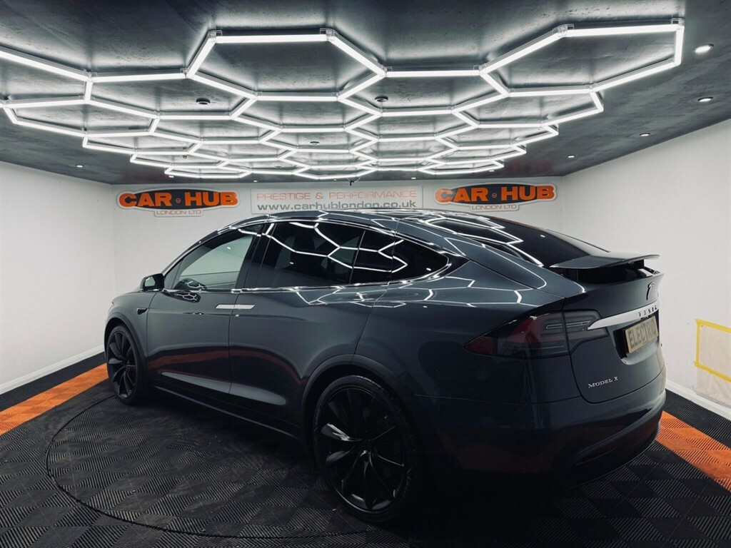 Tesla Model X 100D Dual Motor 4Wde Silver #4