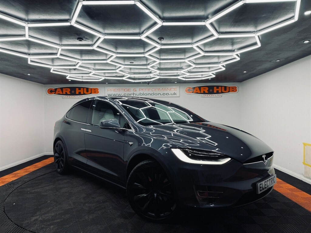 Tesla Model X 100D Dual Motor 4Wde Silver