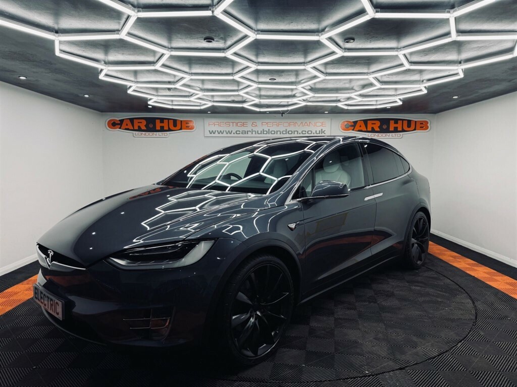 Tesla Model X 100D Dual Motor 4Wde Silver #5