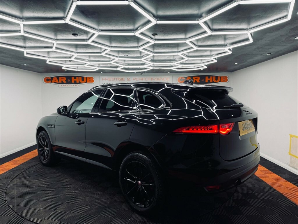 Jaguar F-Pace 2.0 P250i Chequered Flag Awd Euro 6 Ss VK69WKP Black #4