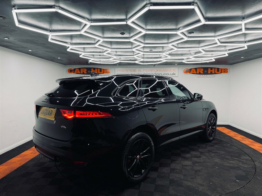 Jaguar F-Pace 2.0 P250i Chequered Flag Awd Euro 6 Ss VK69WKP Black #6