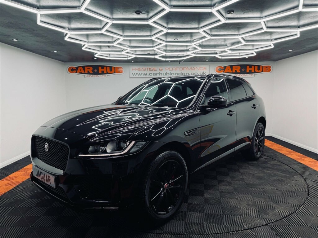 Jaguar F-Pace 2.0 P250i Chequered Flag Awd Euro 6 Ss VK69WKP Black #5