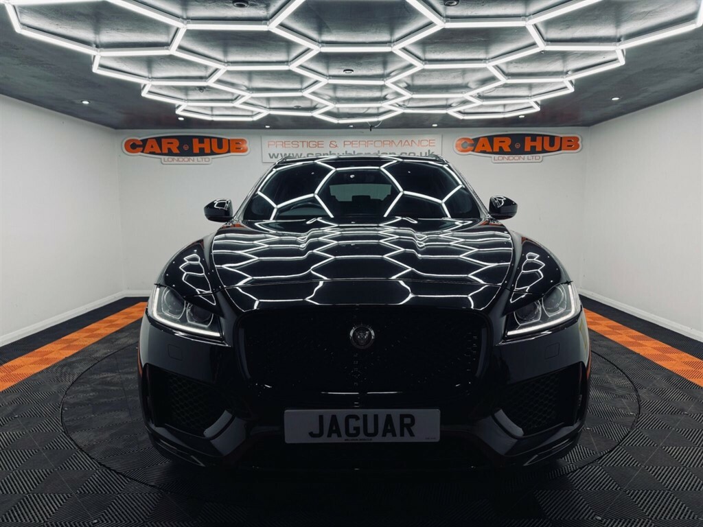 Jaguar F-Pace 2.0 P250i Chequered Flag Awd Euro 6 Ss VK69WKP Black #2