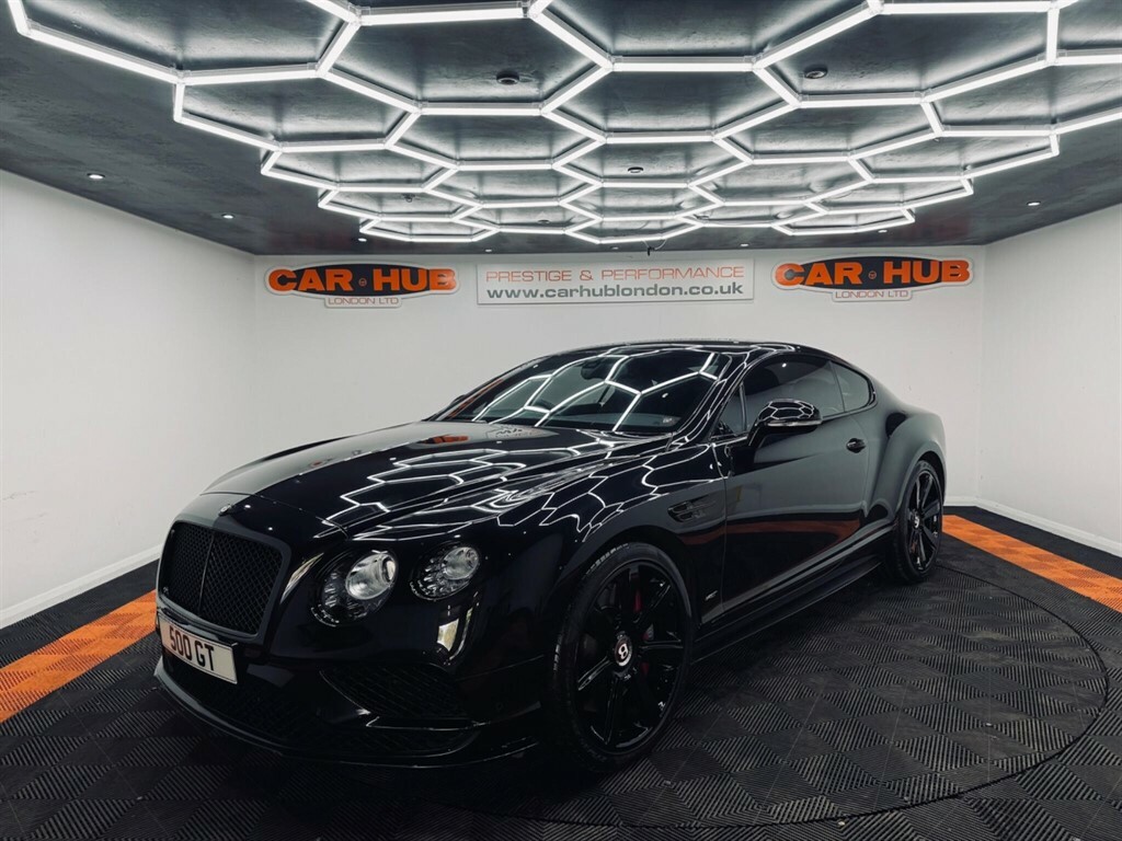 Bentley Continental Gt 4.0 V8 Gt S 4Wd Euro 6 DF17AYZ Black #4