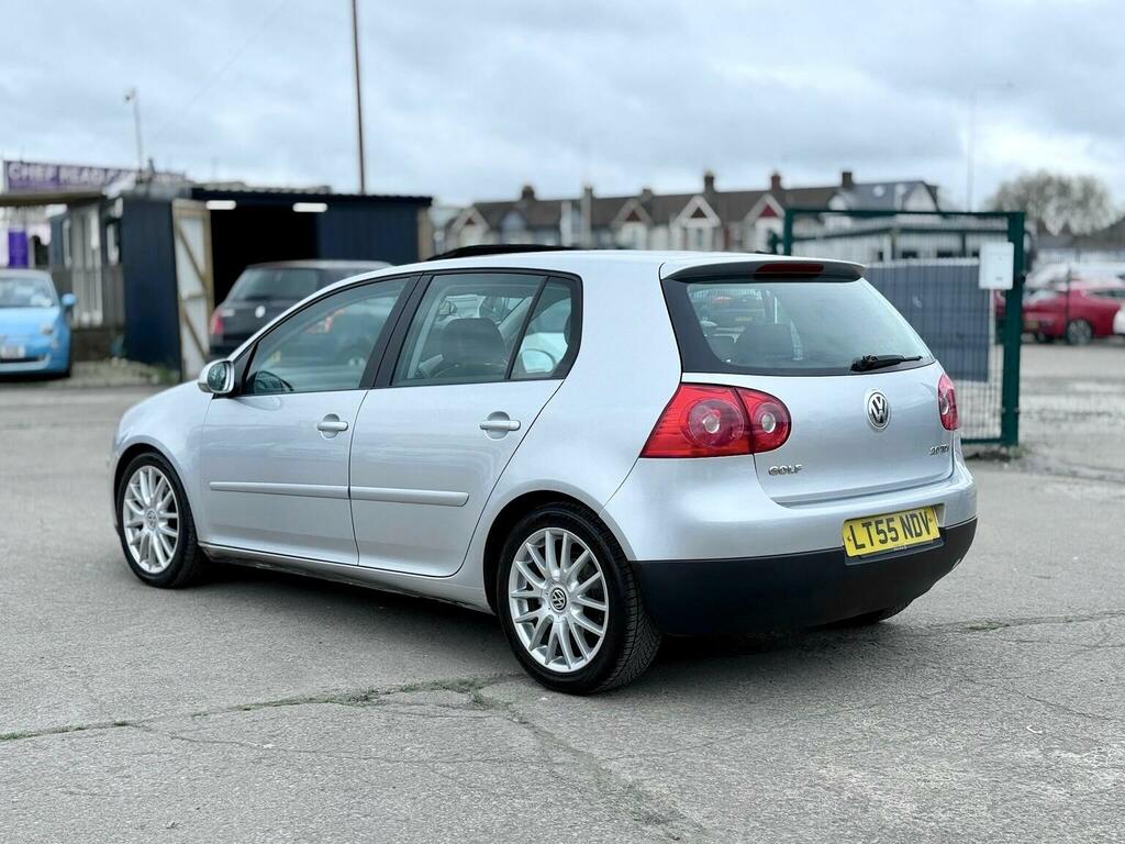 Volkswagen Golf Hatchback 2.0 Tdi Gt Dsg 200555 LT55NDV Silver #4