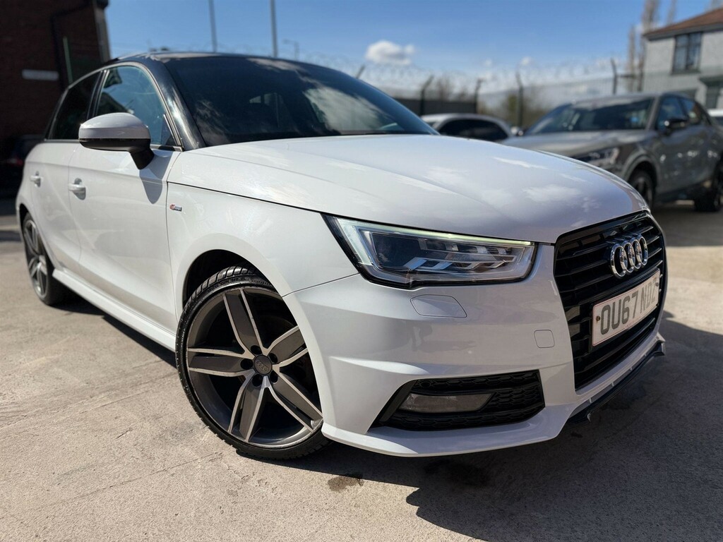 Audi A1 1.6 Tdi Black Edition Sportback Euro 6 Ss OU67NDZ White