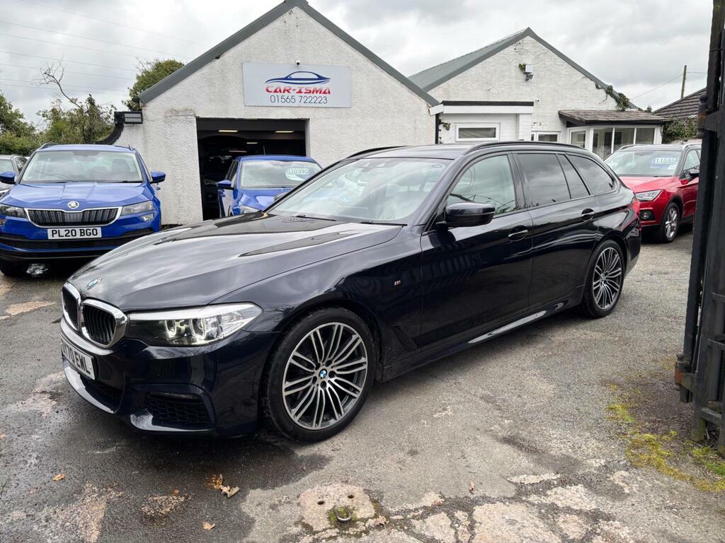 BMW 5 Series 2.0 520D Mht M Sport Touring Euro 6 S S Black