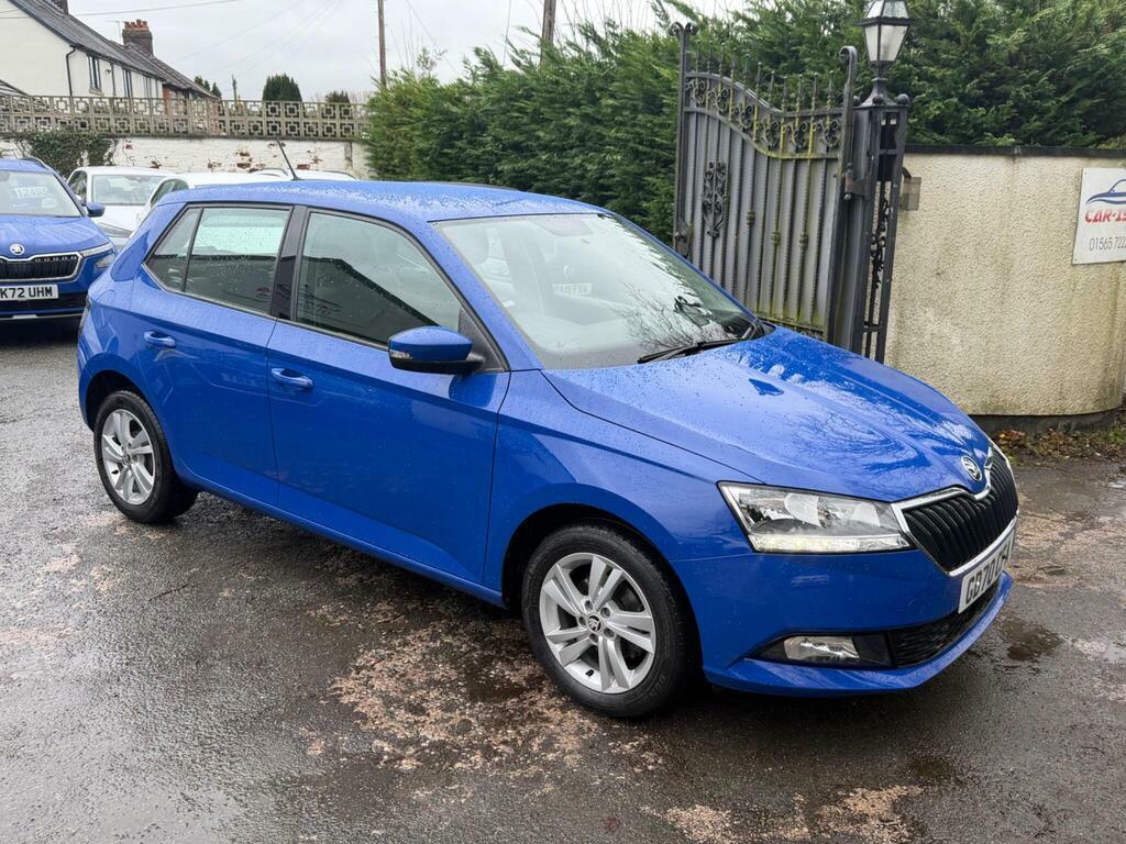 Skoda Fabia 1.0 Se Euro 6 S S GD70CFA Blue #2