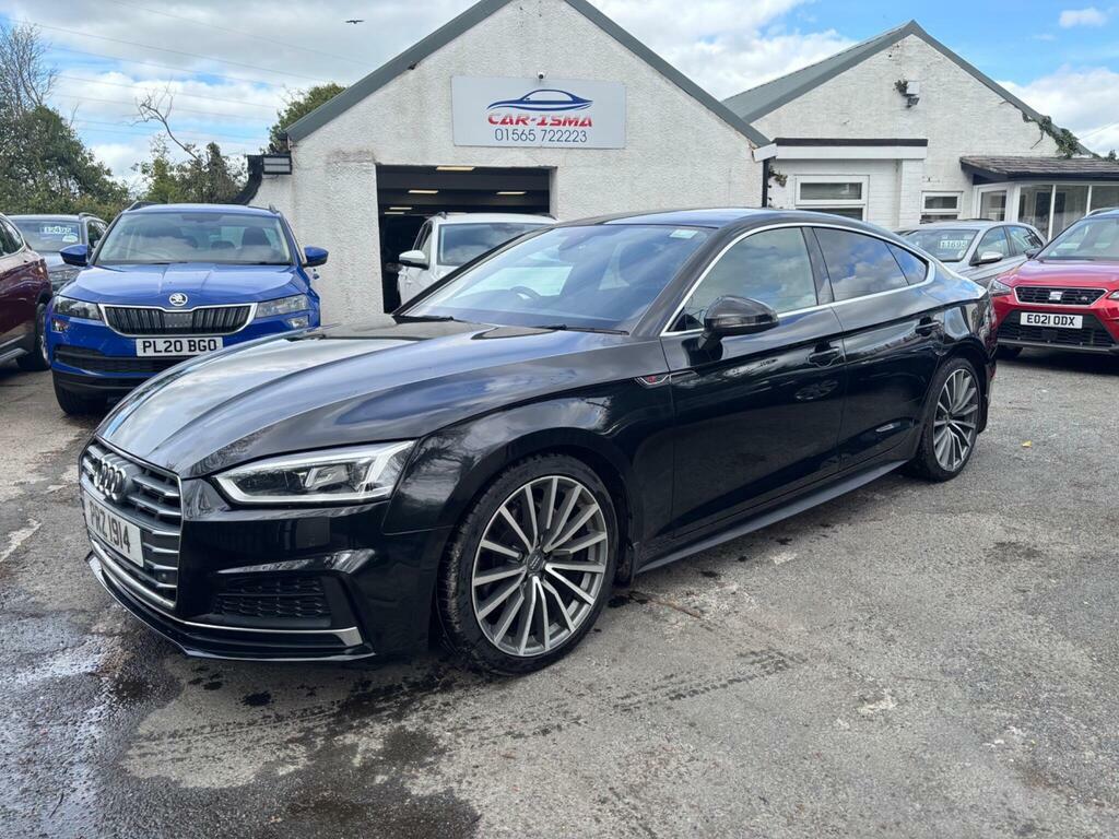 Audi A5 2.0 Tdi 40 S Line Sportback S Tronic Quattro Euro Black