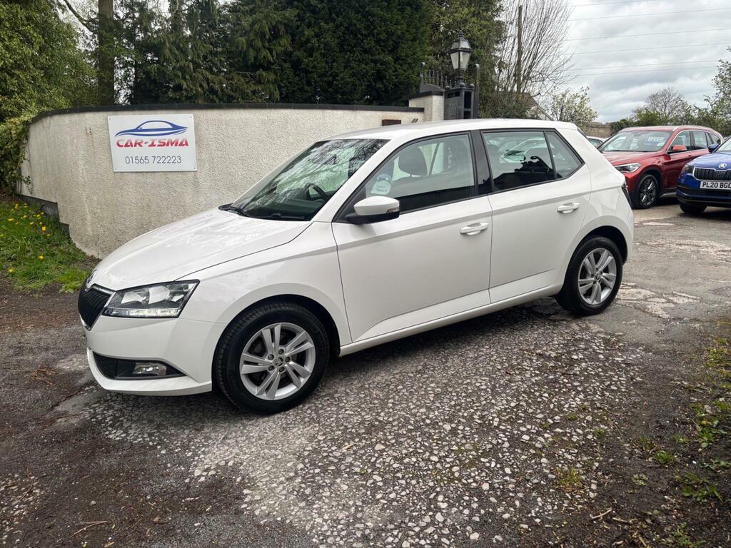 Skoda Fabia 1.0 Se Euro 6 S S GJ70ZSP White #4