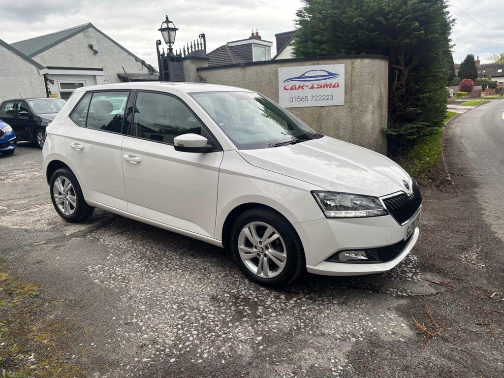 Skoda Fabia 1.0 Se Euro 6 S S GJ70ZSP White #5