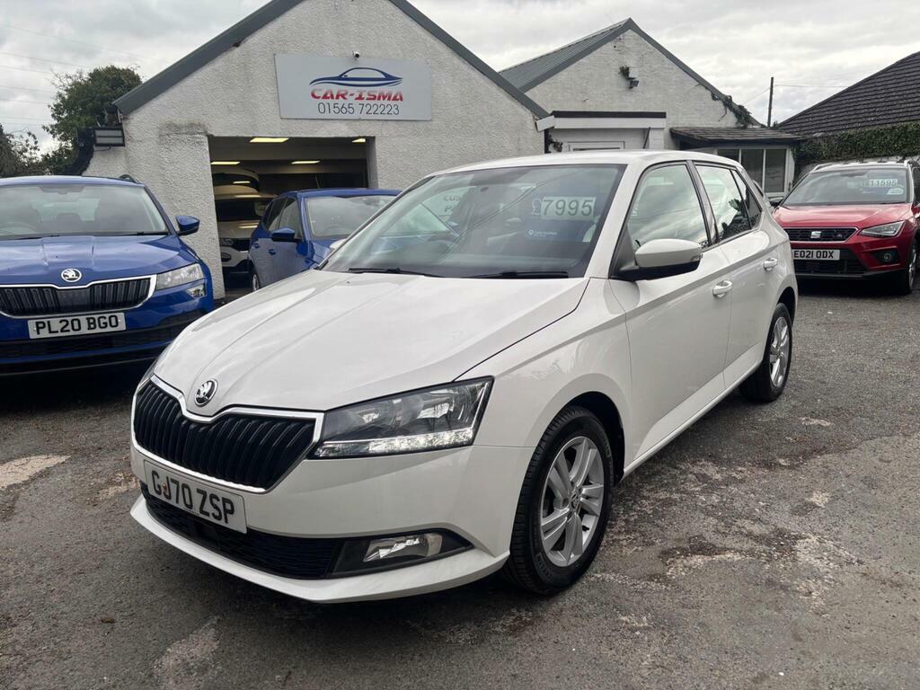 Skoda Fabia 1.0 Se Euro 6 S S White