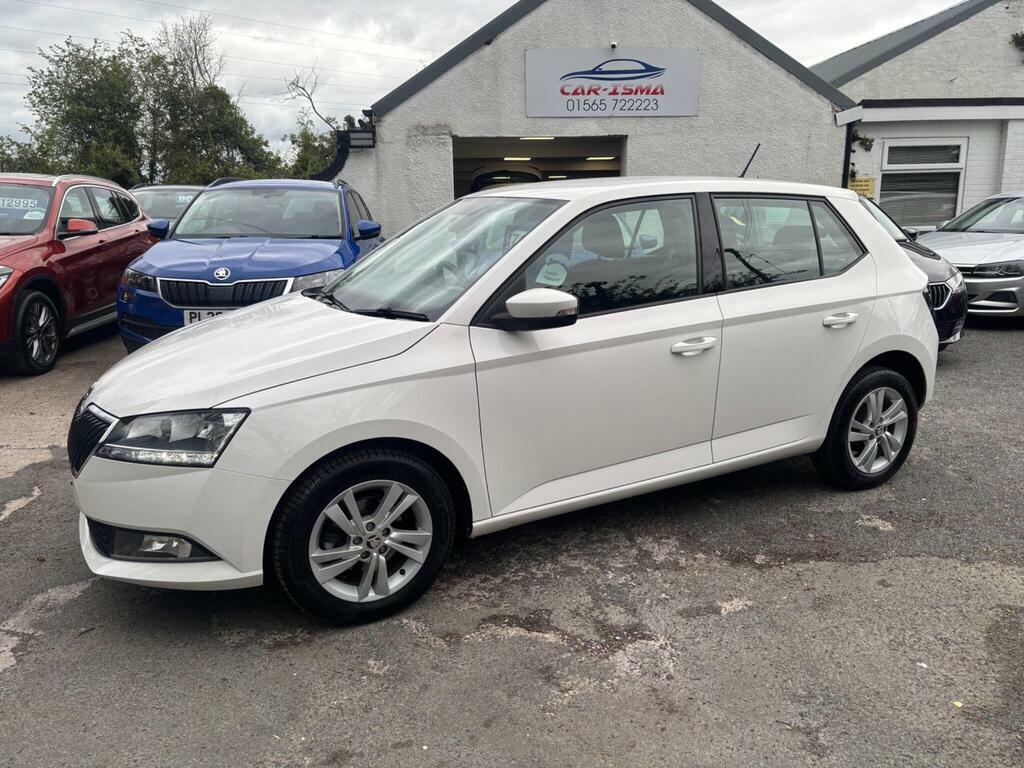 Skoda Fabia 1.0 Se Euro 6 S S GJ70ZSP White #2