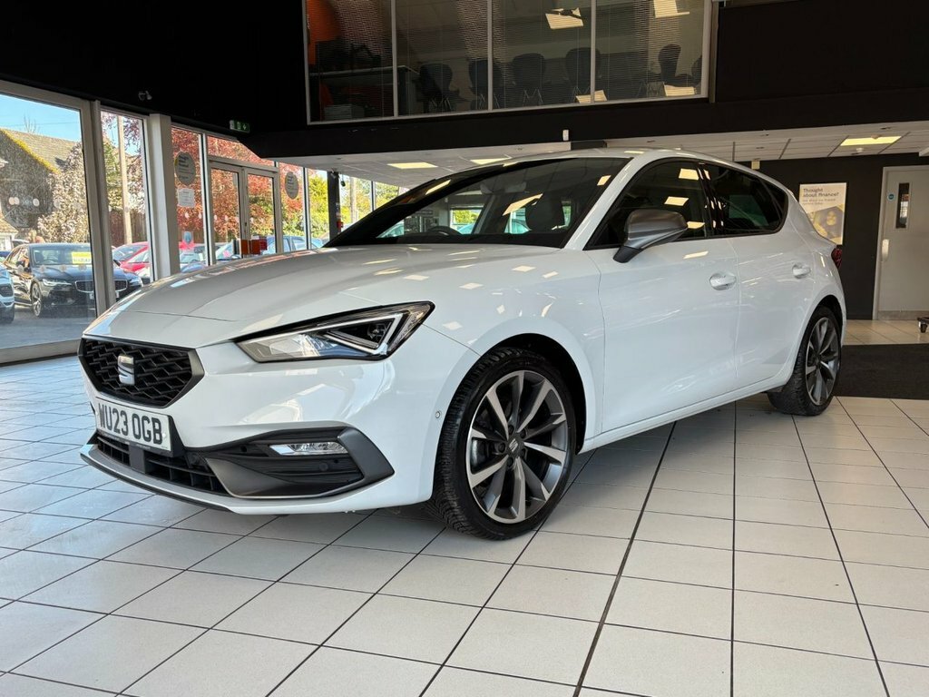 Seat Leon 1.5L Fr Sport WU23OGB White #5