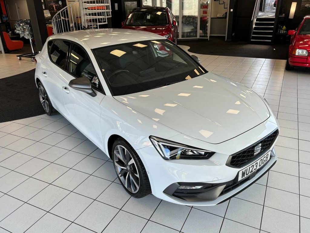 Seat Leon 1.5L Fr Sport WU23OGB White #3