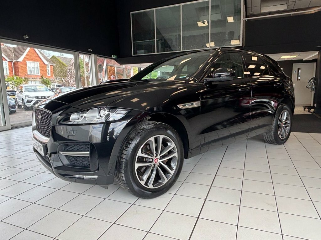 Jaguar F-Pace 2L R-sport LF69YNT Black #5