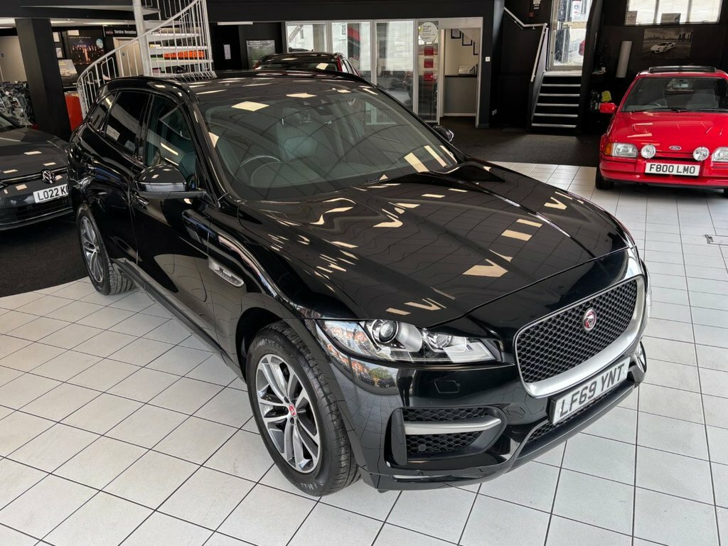 Jaguar F-Pace 2L R-sport LF69YNT Black #3