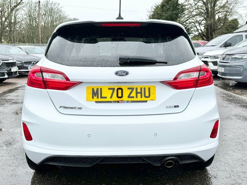 Ford Fiesta 1L St-line Edition ML70ZHU White #6