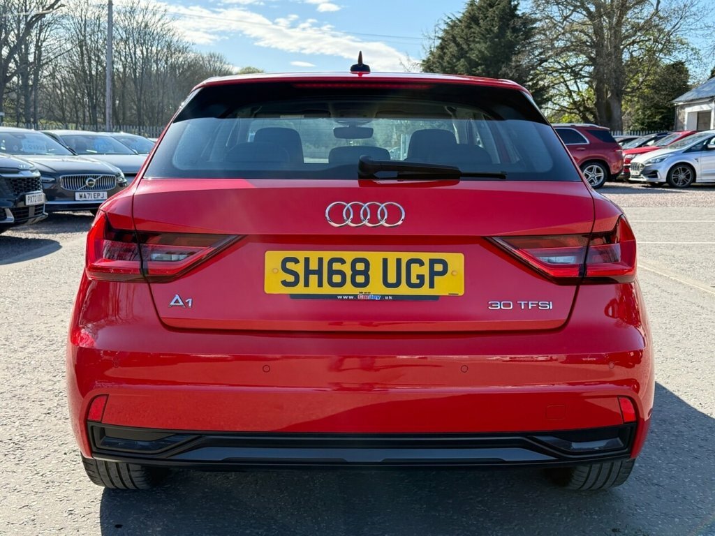 Audi A1 1L Sport SH68UGP Red #5