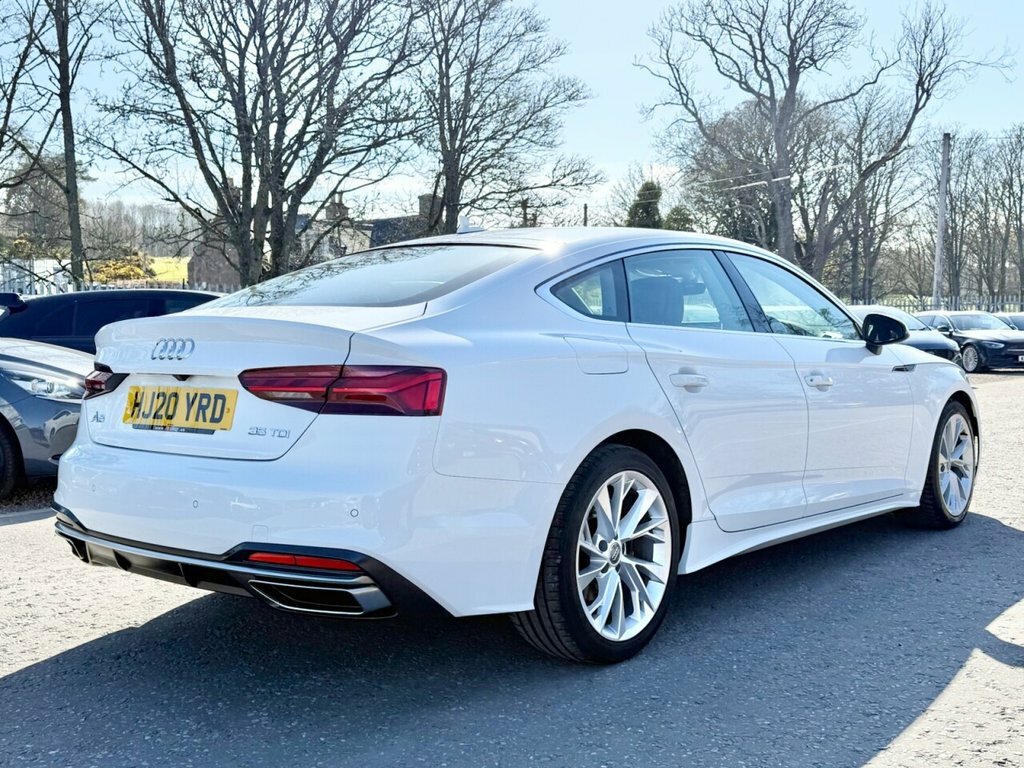 Audi A5 2L Sport HJ20YRD White #5