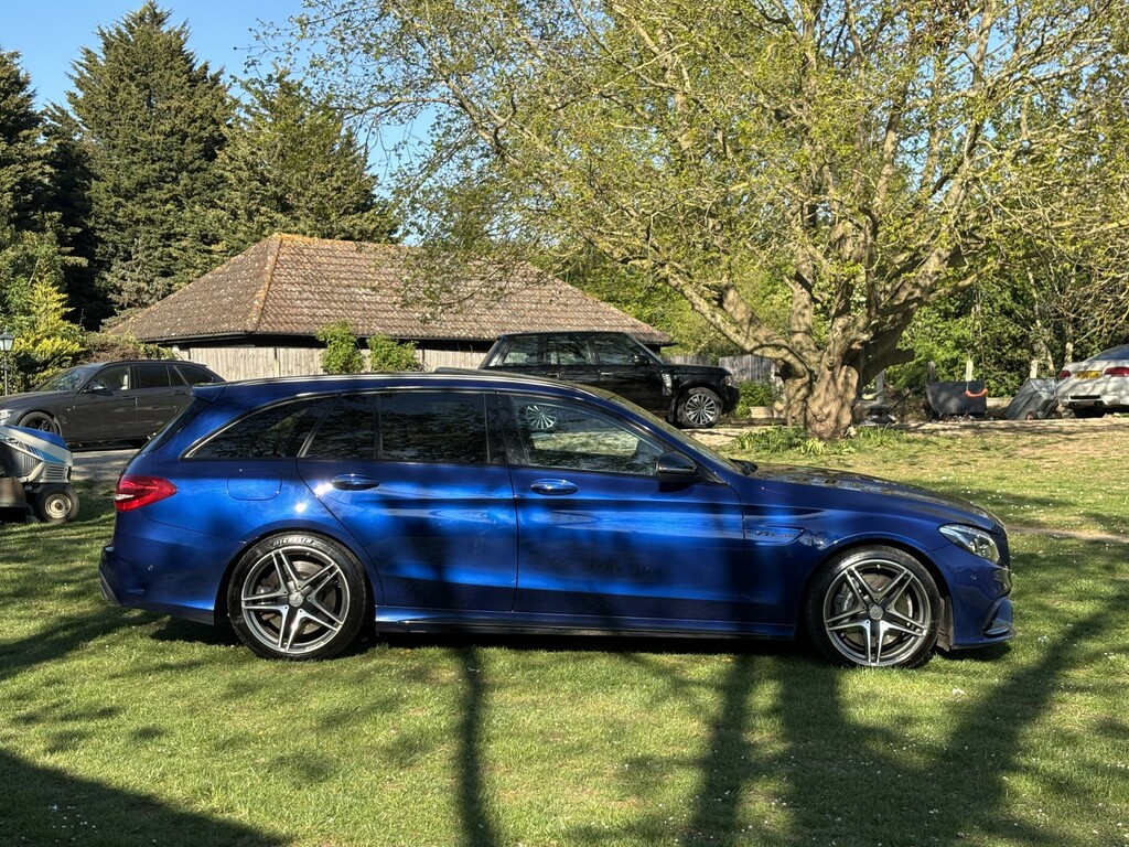 Mercedes-Benz C Class 4.0 C63 V8 Biturbo Amg B24TGR Blue #2