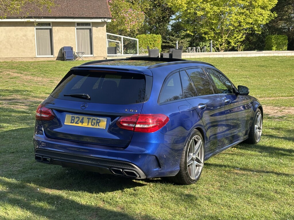 Mercedes-Benz C Class 4.0 C63 V8 Biturbo Amg B24TGR Blue #5