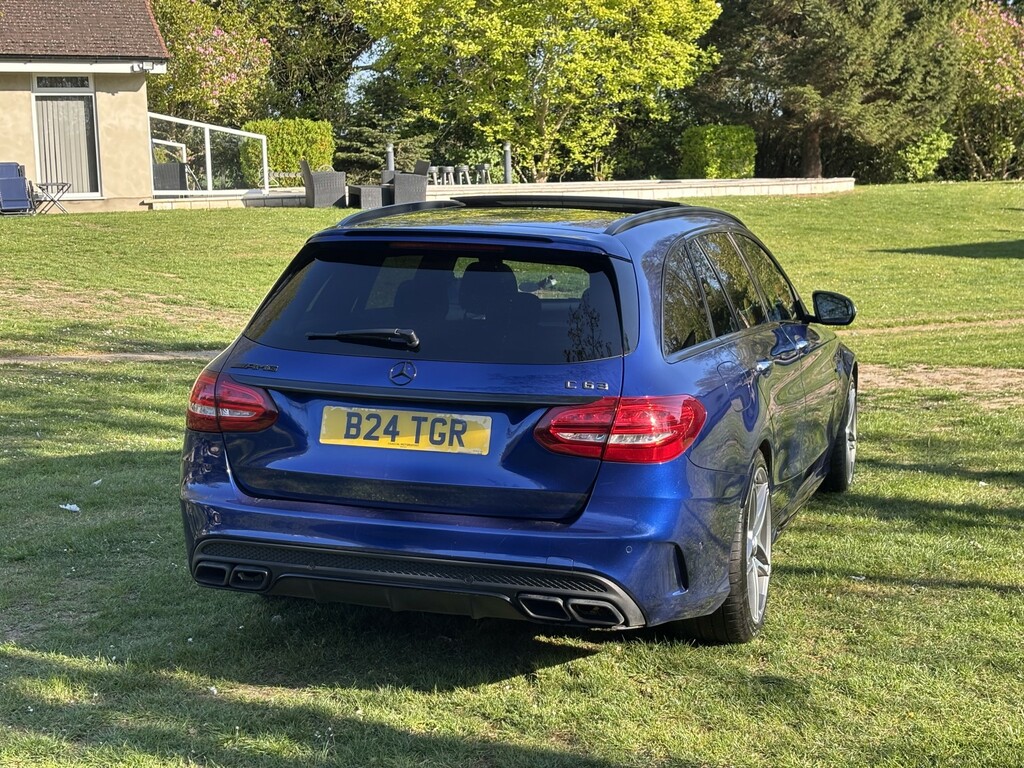 Mercedes-Benz C Class 4.0 C63 V8 Biturbo Amg B24TGR Blue #6