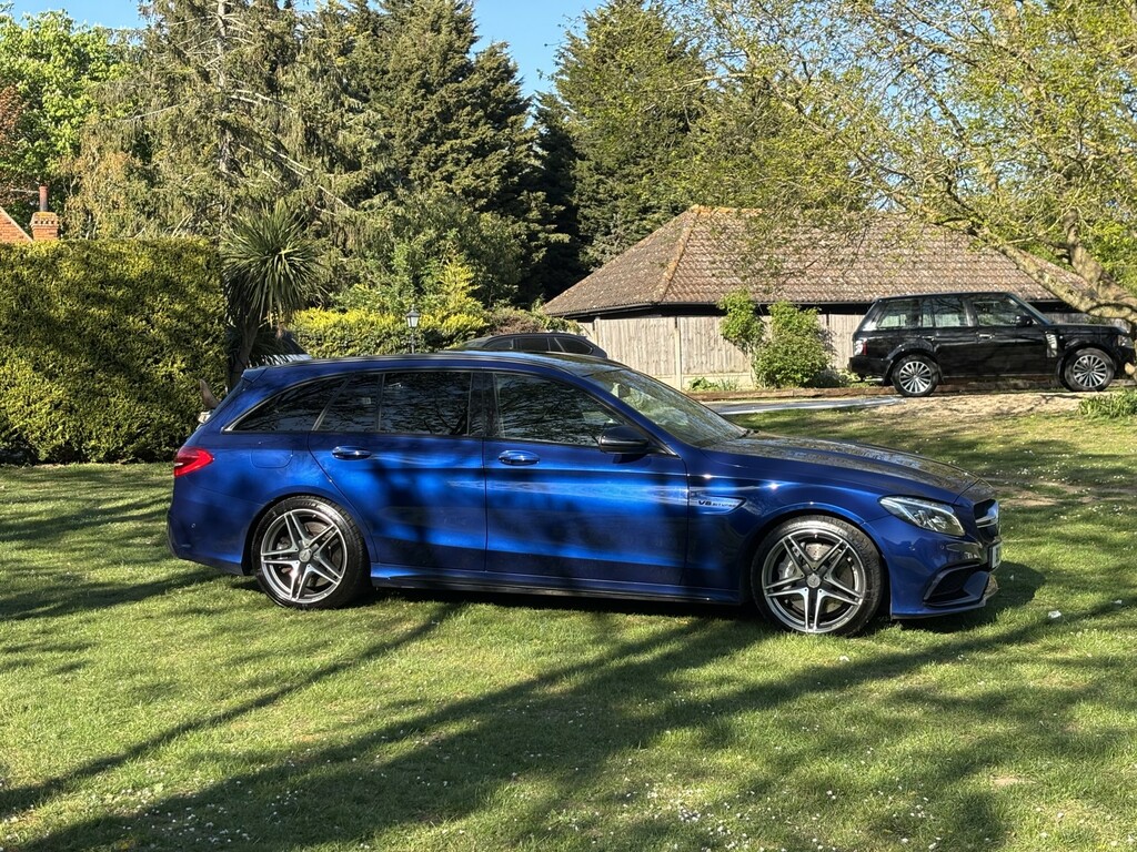 Mercedes-Benz C Class 4.0 C63 V8 Biturbo Amg Blue