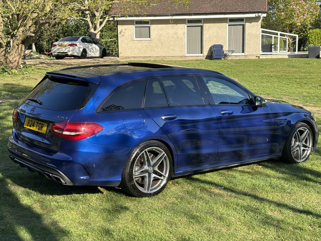 Mercedes-Benz C Class 4.0 C63 V8 Biturbo Amg B24TGR Blue #4
