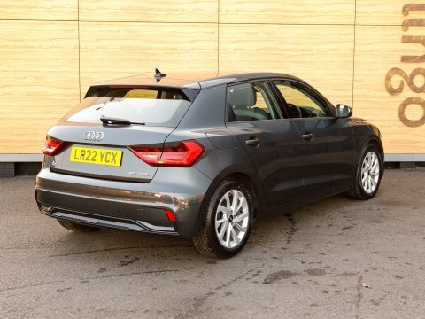 Audi A1 Hatchback LR22YCX Grey #2