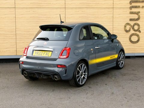 Abarth 500 Hatchback YR22FXC Grey #2