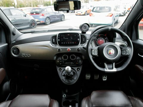 Abarth 500 Hatchback YR22FXC Grey #3