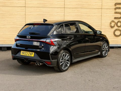 Hyundai I20 Hatchback HV23ZXP Black #2