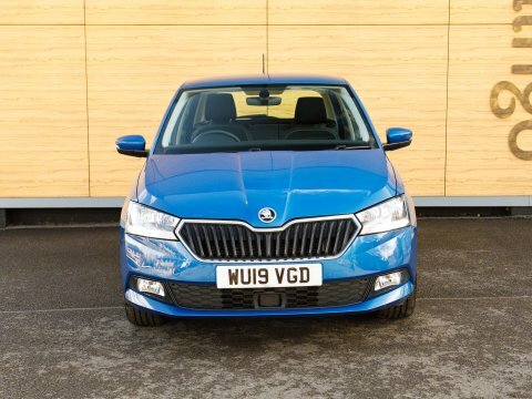 Skoda Fabia Hatchback WU19VGD Blue #5