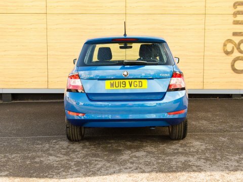 Skoda Fabia Hatchback WU19VGD Blue #6