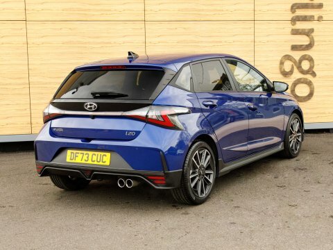 Hyundai I20 Hatchback DF73CUC Blue #2