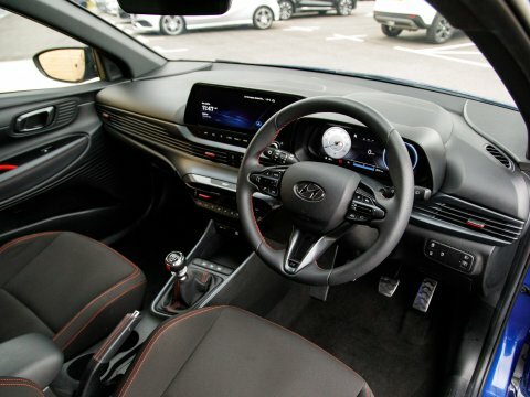 Hyundai I20 Hatchback DF73CUC Blue #4
