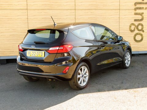 Ford Fiesta Hatchback YL22OTD Black #2