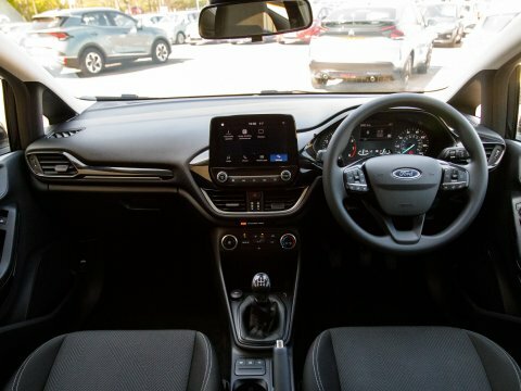 Ford Fiesta Hatchback YL22OTD Black #3