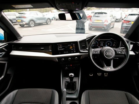 Audi A1 Hatchback DC21FLH Blue #3