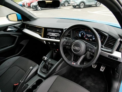 Audi A1 Hatchback DC21FLH Blue #4