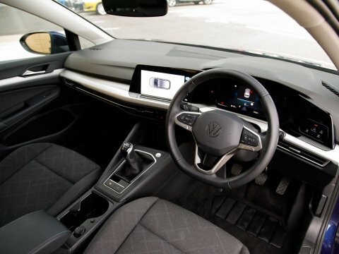 Volkswagen Golf Hatchback OW73KMM Blue #4