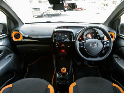 Toyota Aygo Hatchback FD70BHO Grey #3