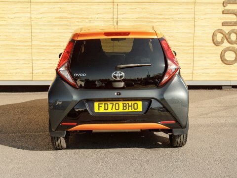 Toyota Aygo Hatchback FD70BHO Grey #6