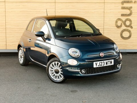 Fiat 500 Hatchback Blue